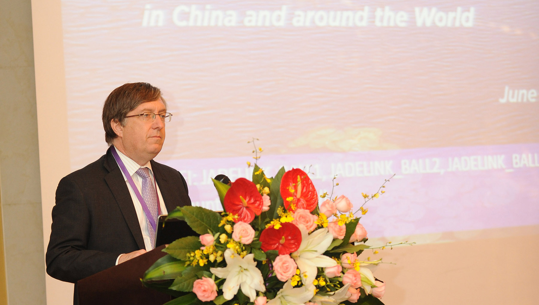 Chancellor Jeffrey S. Lehman provided remarks at the opening session