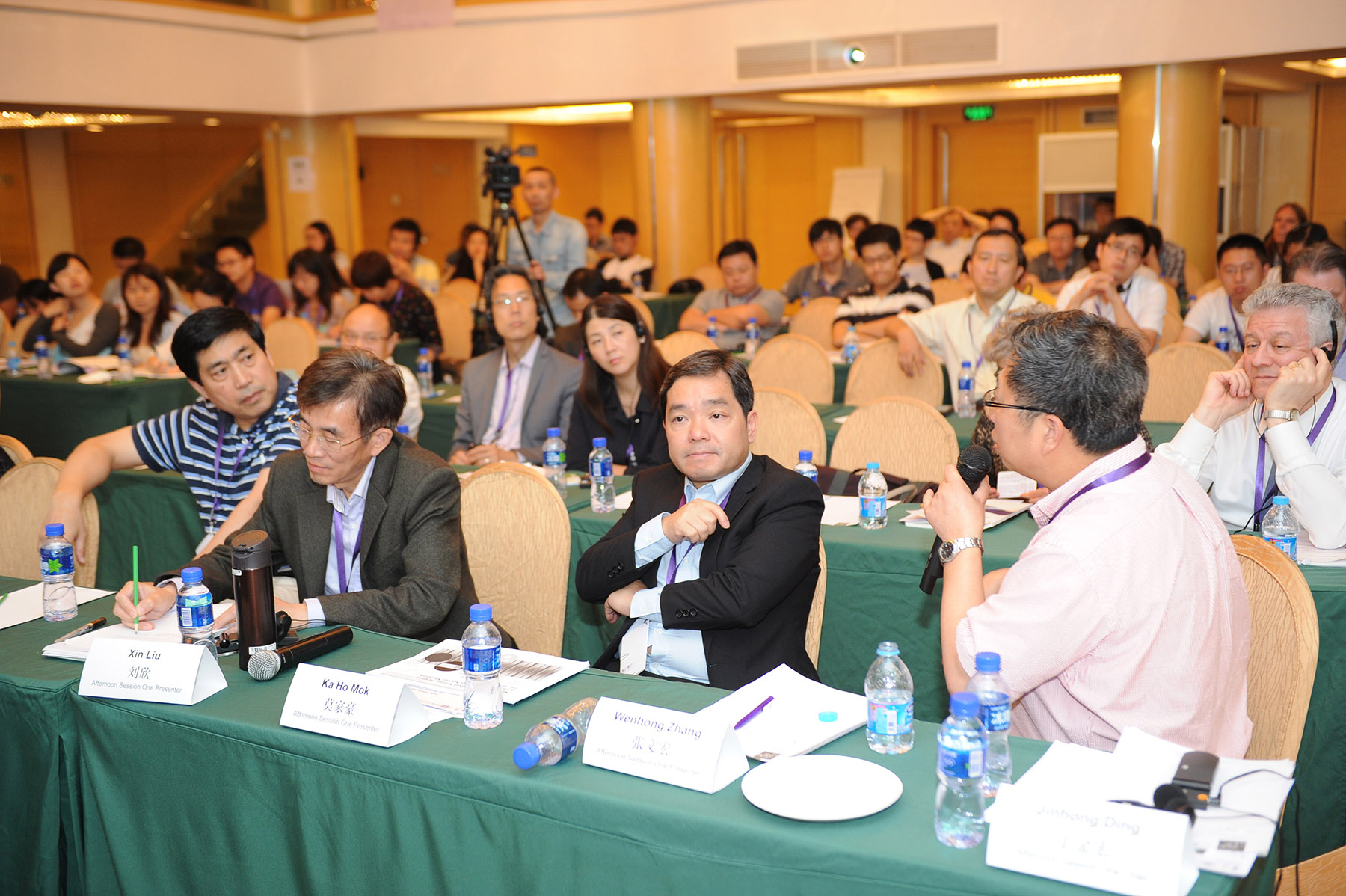 At the social development forum