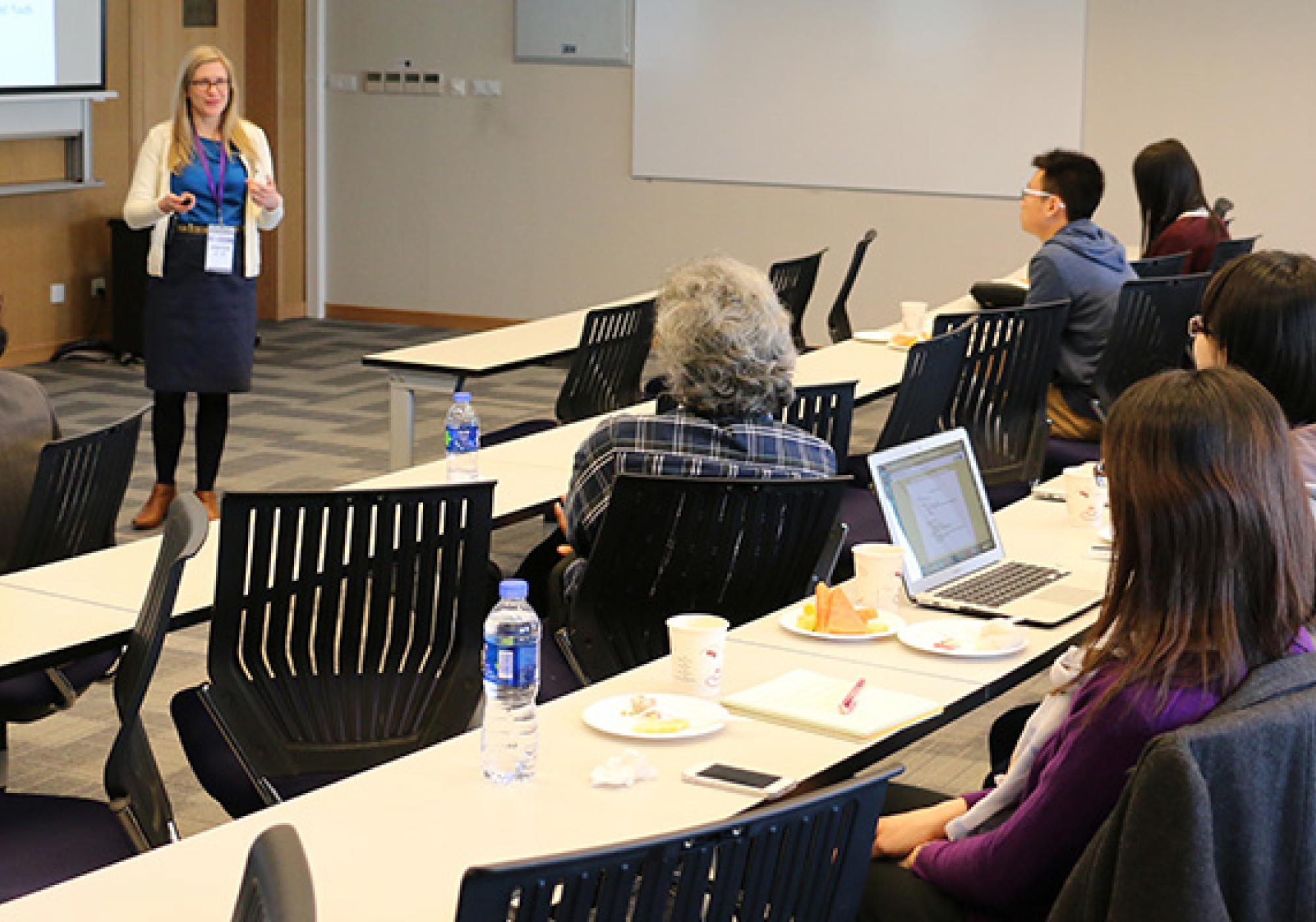 Dr. Melissa Martinson Spoke on the Socioeconomic Disparities in Health at the Starting Gate